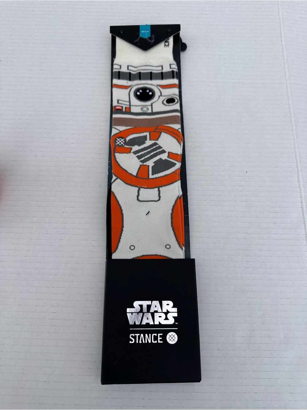 Star Wars Gray and Orange Socks